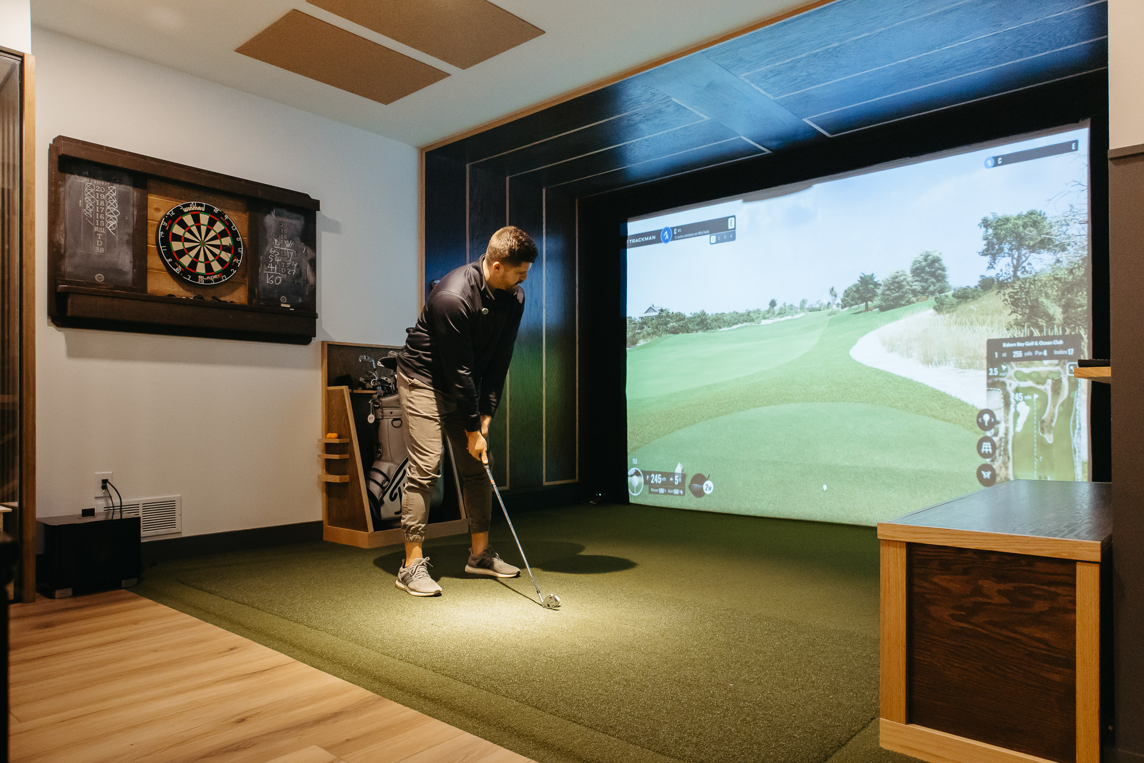 Where to Put Your Golf Simulator: A Hole-in-One Guide to Location